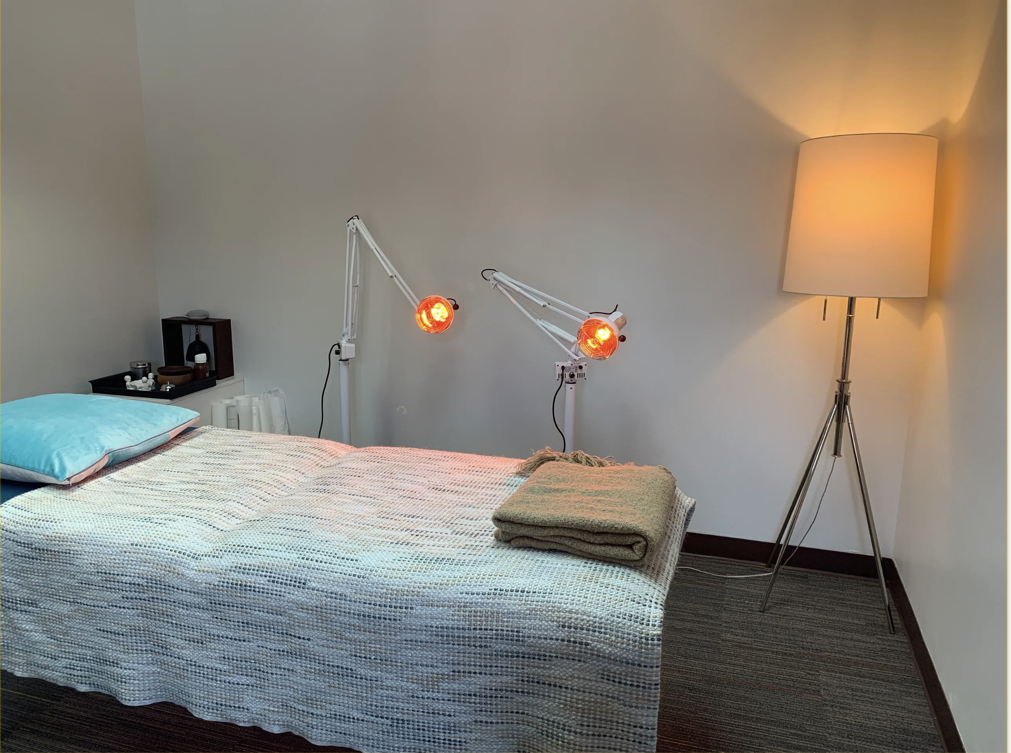 Holistic healing environment at Dr. Yasmin Harounian's acupuncture practice in Westwood, Los Angeles